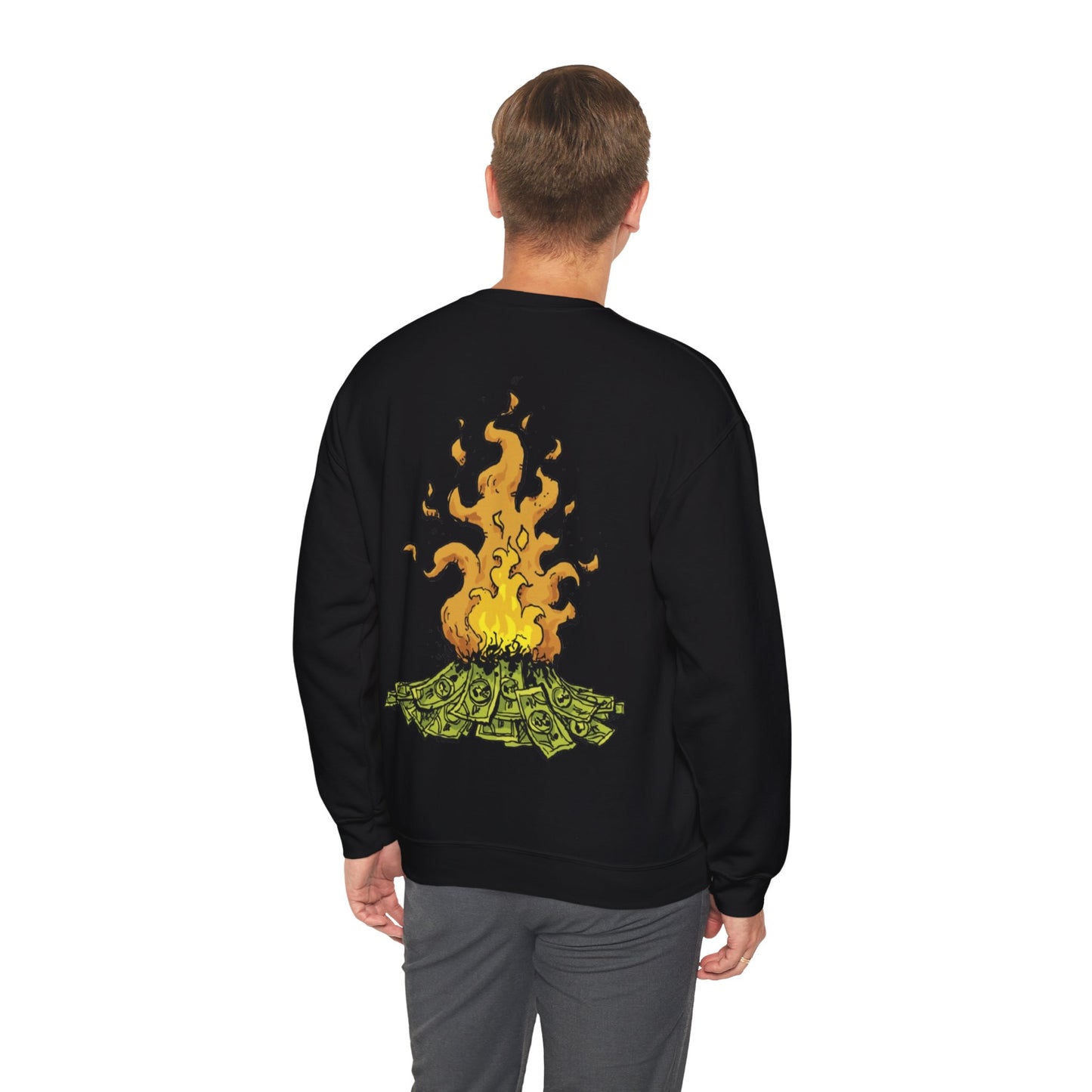 Unisex Sweatshirt - Burning Pile