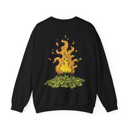 Unisex Sweatshirt - Burning Pile