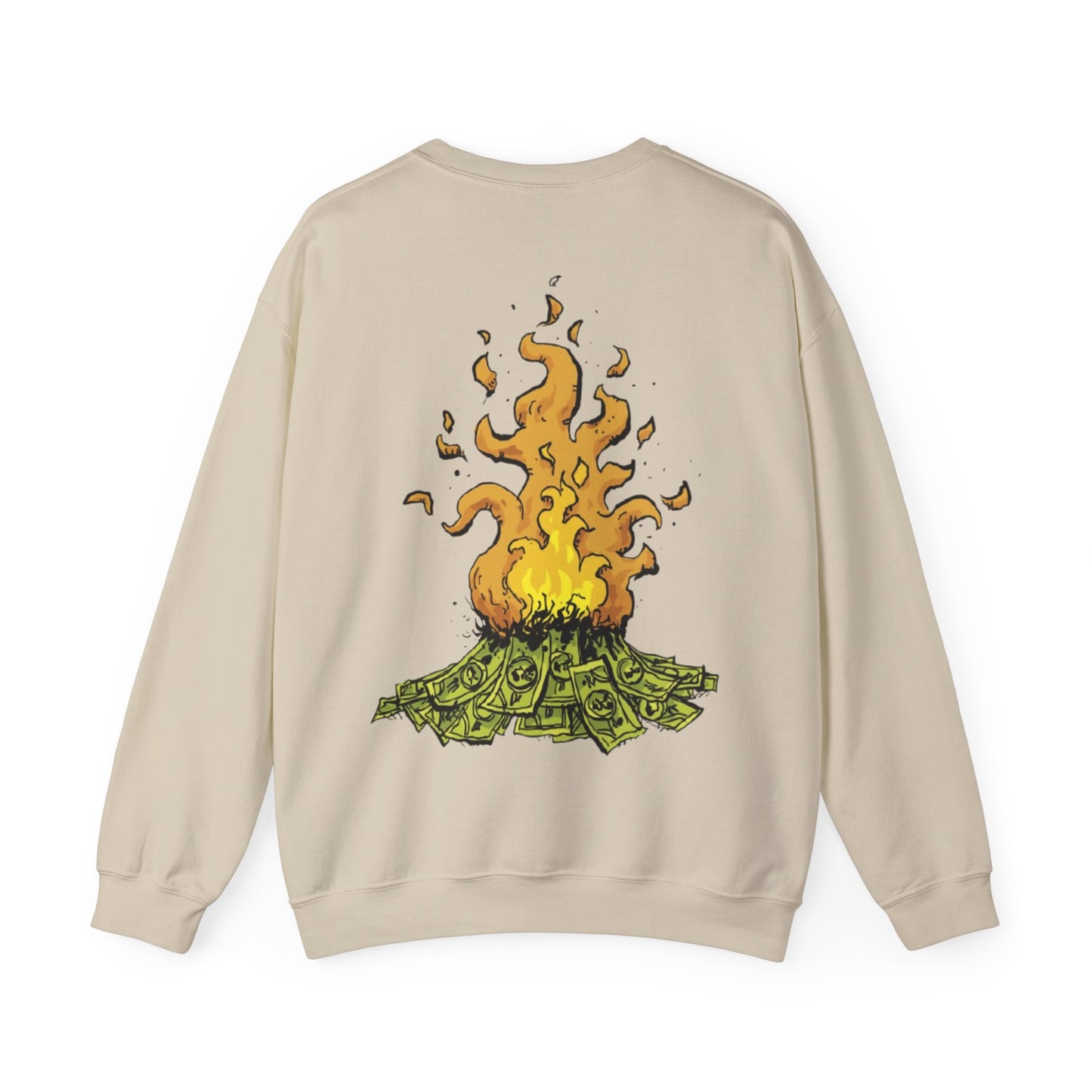 Unisex Sweatshirt - Burning Pile